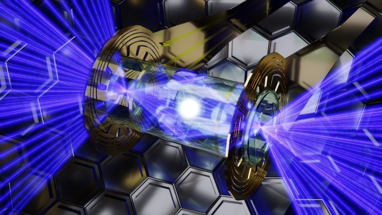 3D illustration_science_engineering_tech