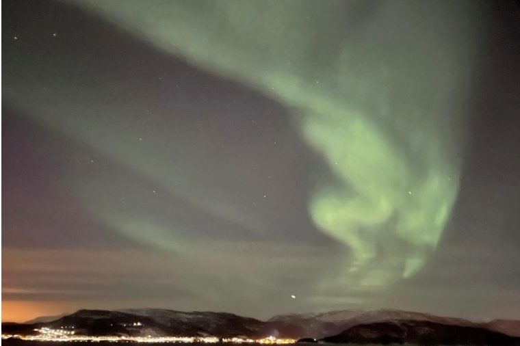 Northern Lights in Norway - photo by Prash.