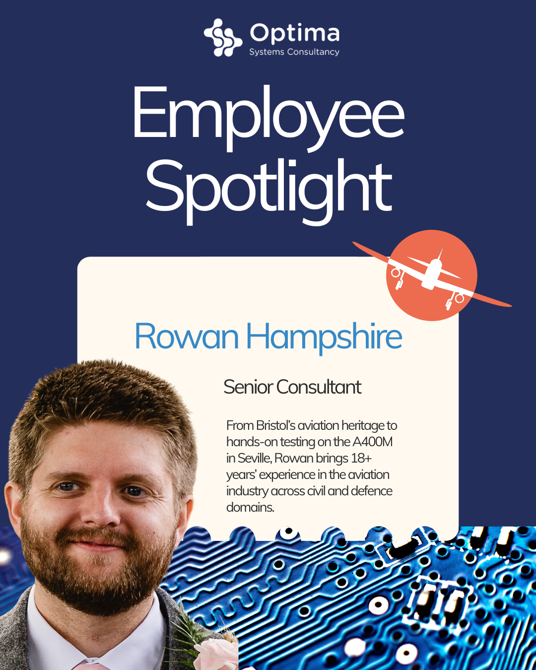 Optima Spotlight on Rowan Hampshire, our Senior Consultant