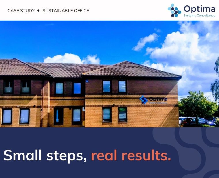 Picture of our Thornbury office from the front with a tagline: Small steps, real results.